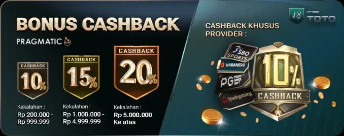 3# CASHBACK LIVEGAME
